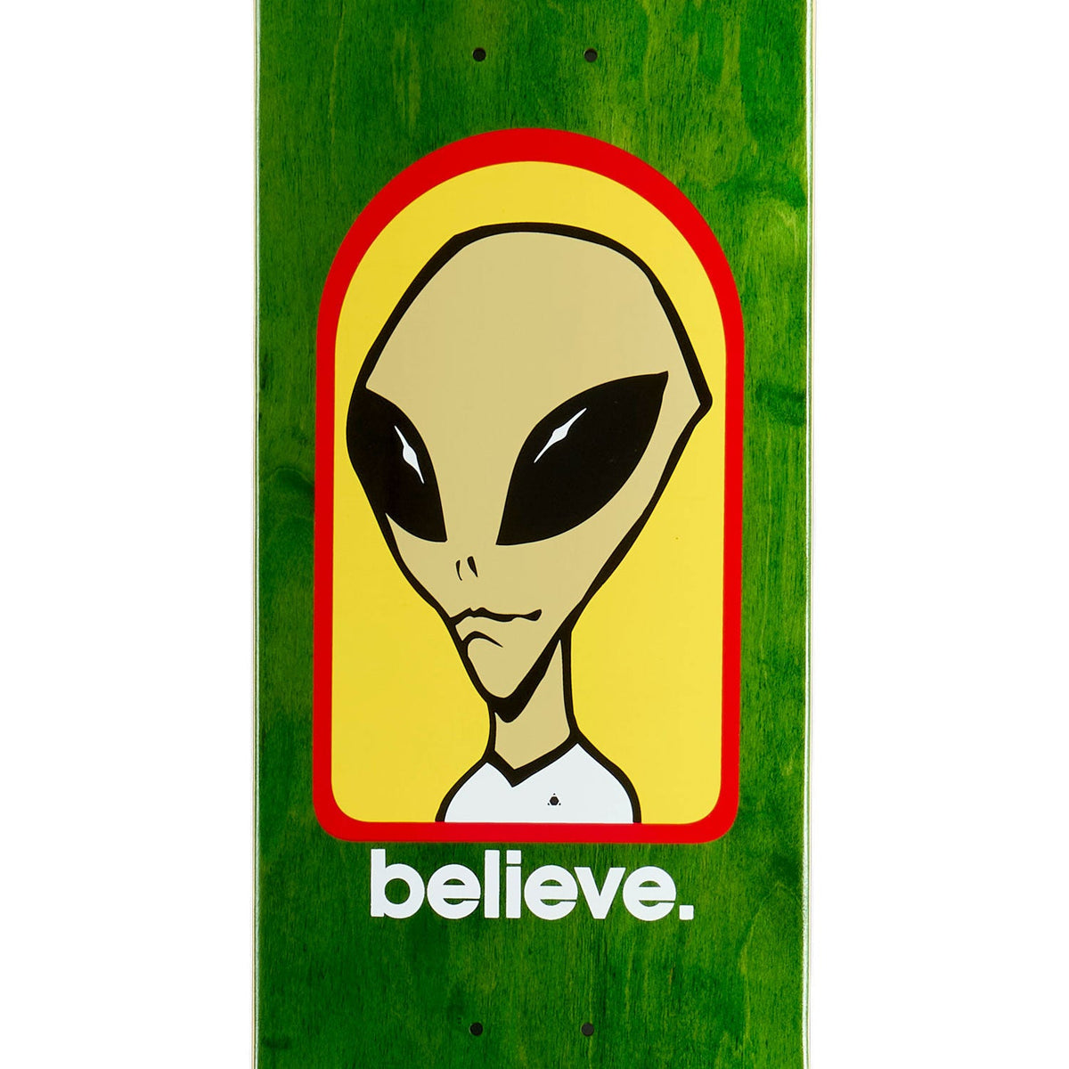 Alien Workshop Believe Skateboard Deck - Assorted Stains - 8.00"