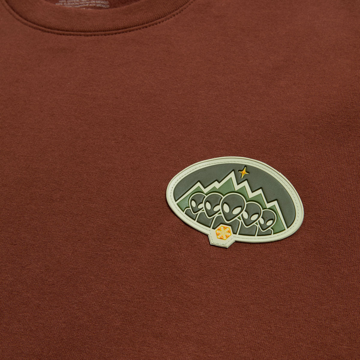 Alien Workshop Iceage Crewneck Sweatshirt - Brown