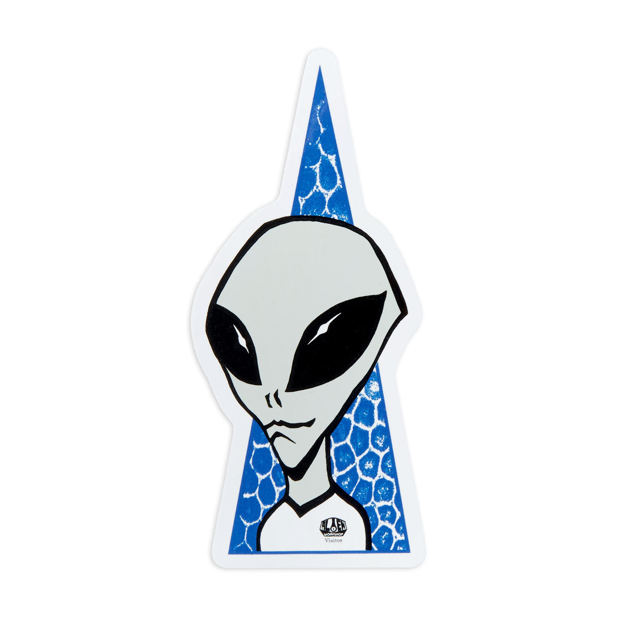 Alien Workshop Visitor Sticker - Blue – Alien Workshop | The Sovereign Sect