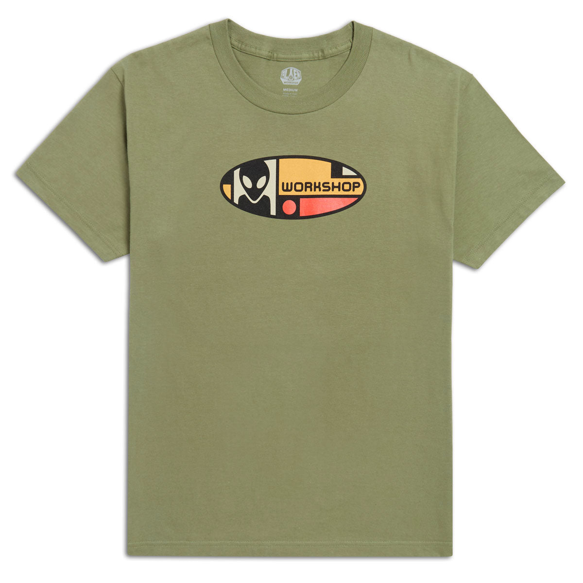 Alien Workshop Alien Oval T-Shirt - Green Clay