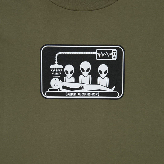 Alien Workshop Abduction T-Shirt - Fatigue Green