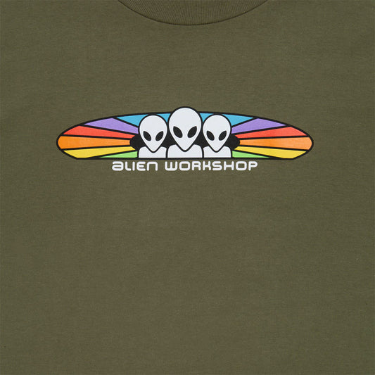 Alien Workshop Spectrum T-Shirt - Fatigue Green