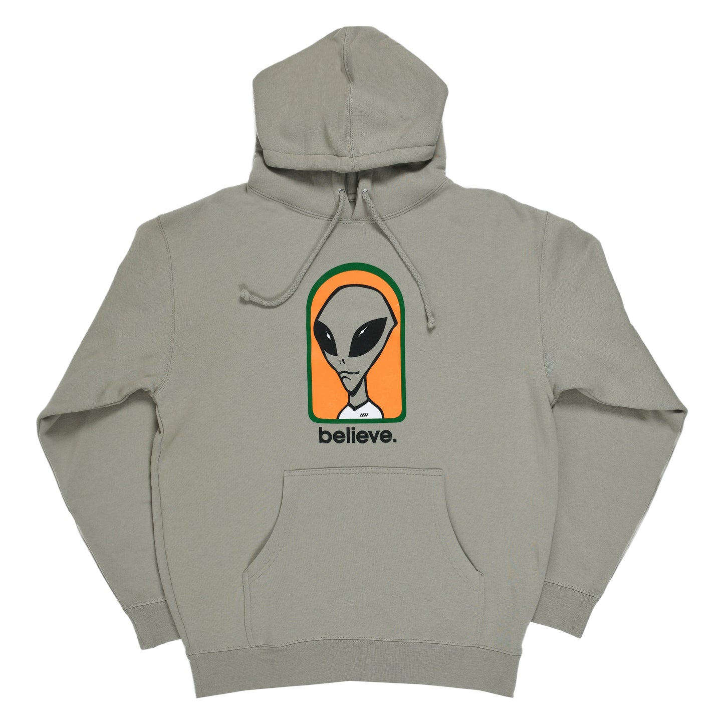 Believe Hoodie [Cement Grey]