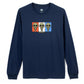 Alien Workshop Gas Mask Long Sleeve T-Shirt - Navy