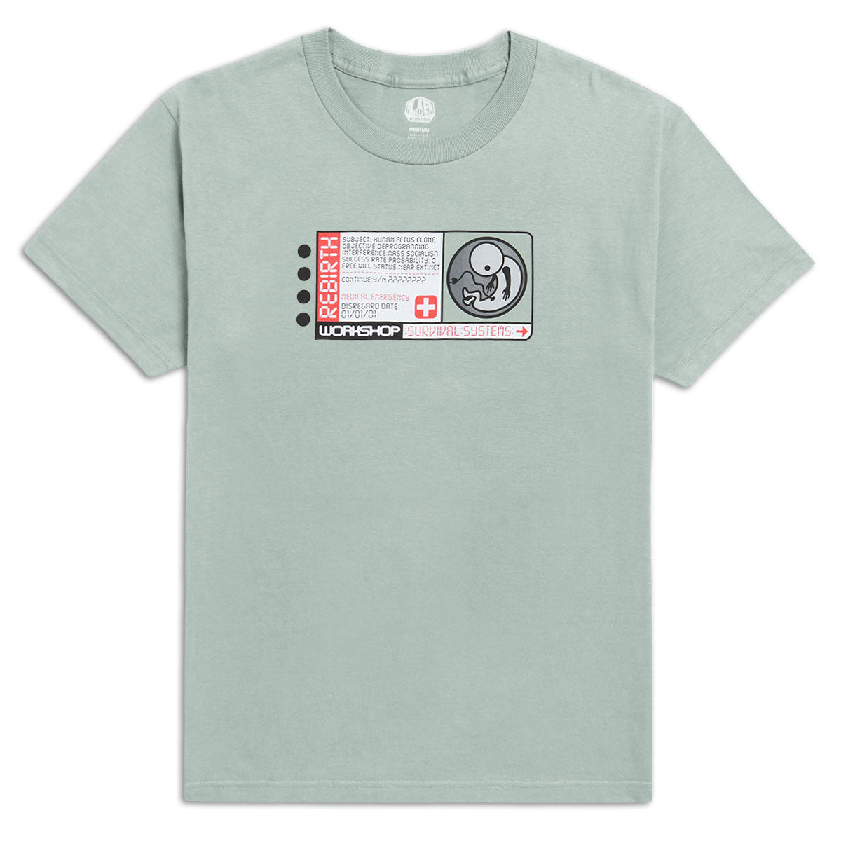 Alien Workshop Clone Classic T-Shirt - Light Green