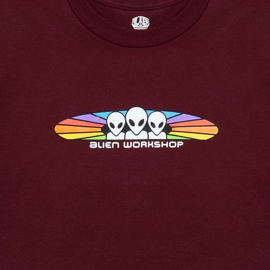 Alien Workshop Spectrum T-Shirt - Maroon