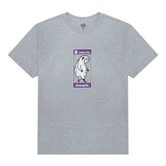 Alien Workshop Wake The Sheeple T-Shirt - Heather Grey