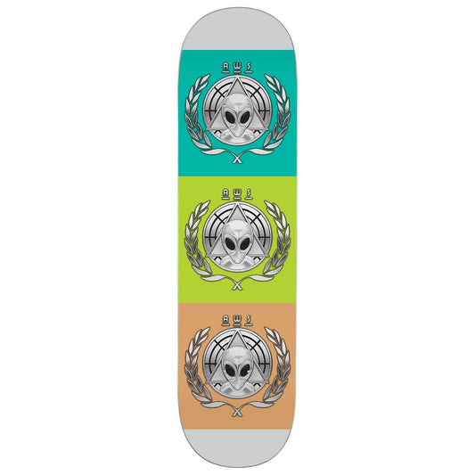 Alien Workshop AWOL Skateboard Deck - Chrome Foil - 8.50"