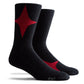 Alien Workshop Star Socks - Black/Red