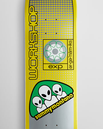 Alien Workshop Sammy Ergonomics EXP Skateboard Deck - Neon Yellow - 8.125