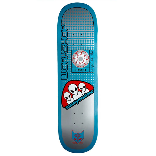 Alien Workshop Sammy Ergonomics EXP Skateboard Deck - Neon Blue - 8.50"