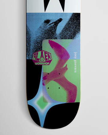 Alien Workshop Joey Guevera Gull Cult Small Skateboard Deck - Black - 8.25