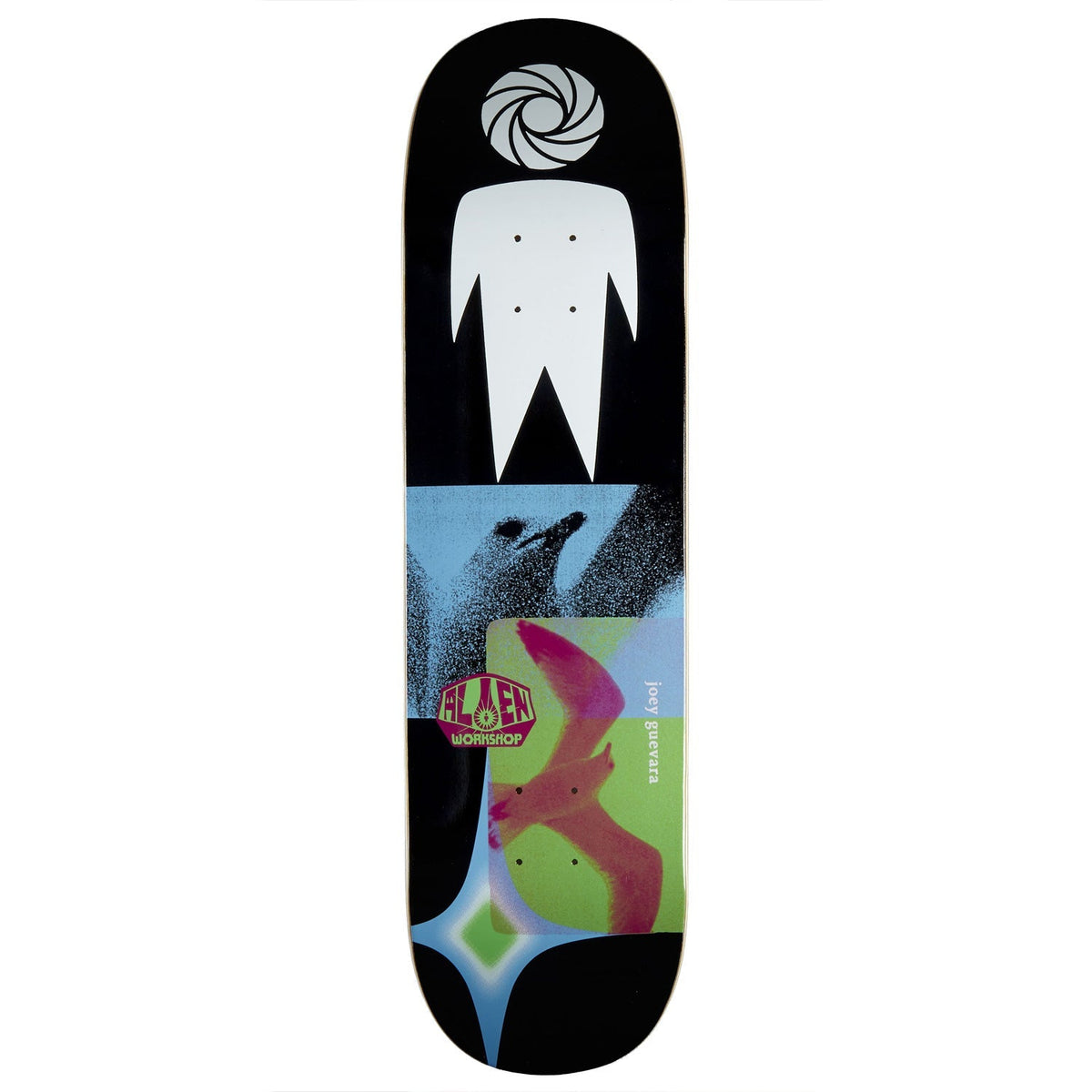 Alien Workshop Joey Guevera Gull Cult Large Skateboard Deck - White - 8.50"