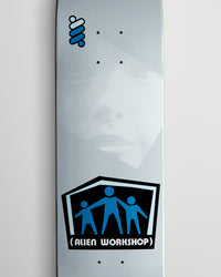 Alien Workshop Shelter Logo Skateboard Deck - Grey - 7.75
