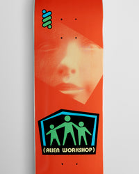 Alien Workshop Shelter Logo Skateboard Deck - Orange - 8.00