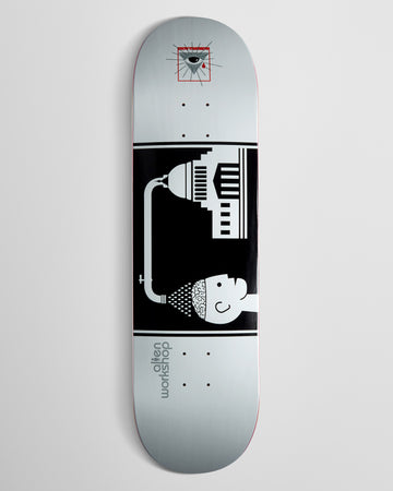 Alien Workshop Brainwash Skateboard Deck - White - 8.625