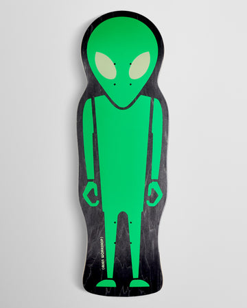 Alien Workshop Soldier Shaped Skateboard Deck - Green - 9.625