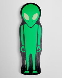 Alien Workshop Soldier Shaped Skateboard Deck - Green - 9.625