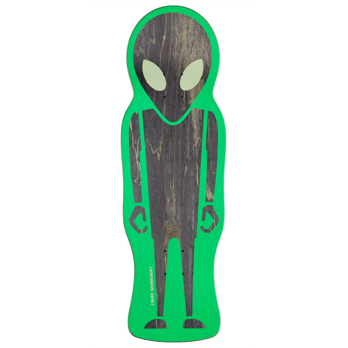 Alien Workshop Soldier Shaped Skateboard Deck - Green - 9.625"