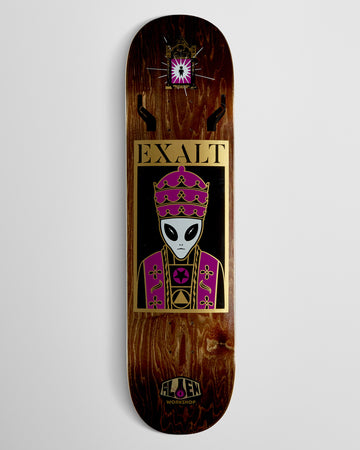 Alien Workshop Exalt High Priest 1 Skateboard Deck - Assorted Stains - 8.00
