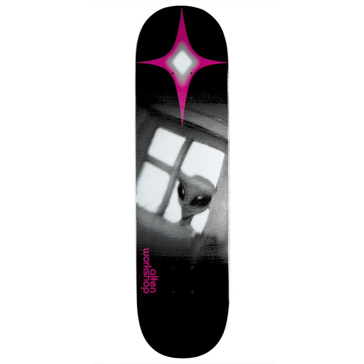 Alien Workshop Visitor Window Skateboard Deck - Black - 8.25"