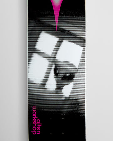 Alien Workshop Visitor Window Skateboard Deck - Black - 8.25