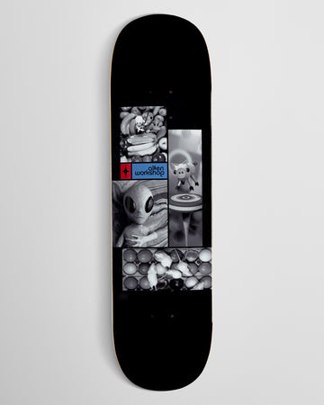 Alien Workshop Mache Melange Skateboard Deck - Black - 8.40