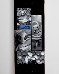 Alien Workshop Mache Melange Skateboard Deck - Black - 8.40