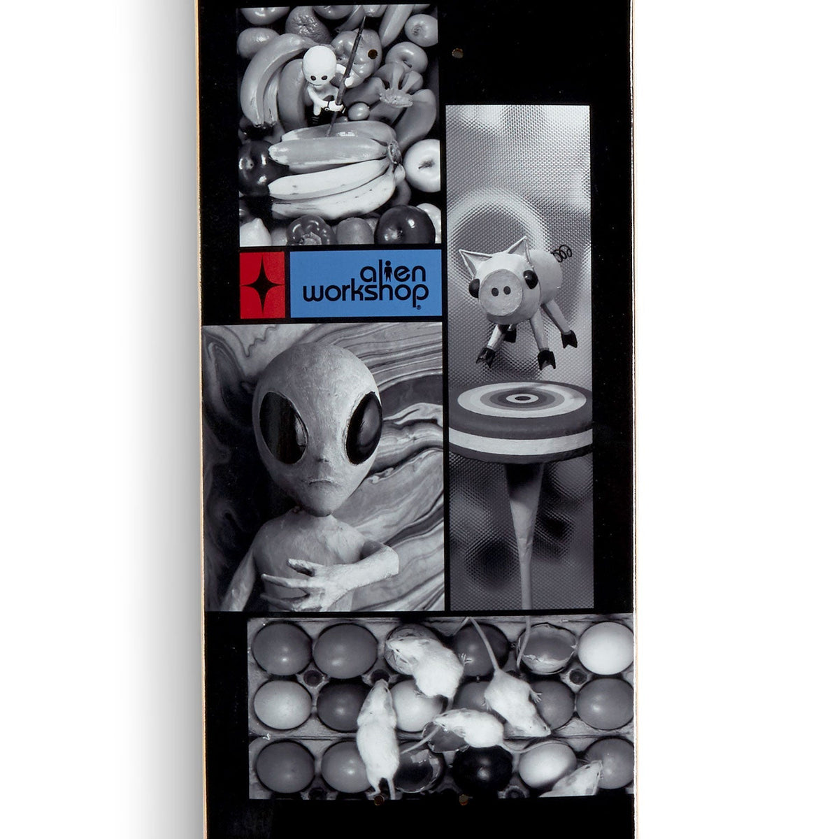 Alien Workshop Mache Melange Skateboard Deck - Black - 8.40"