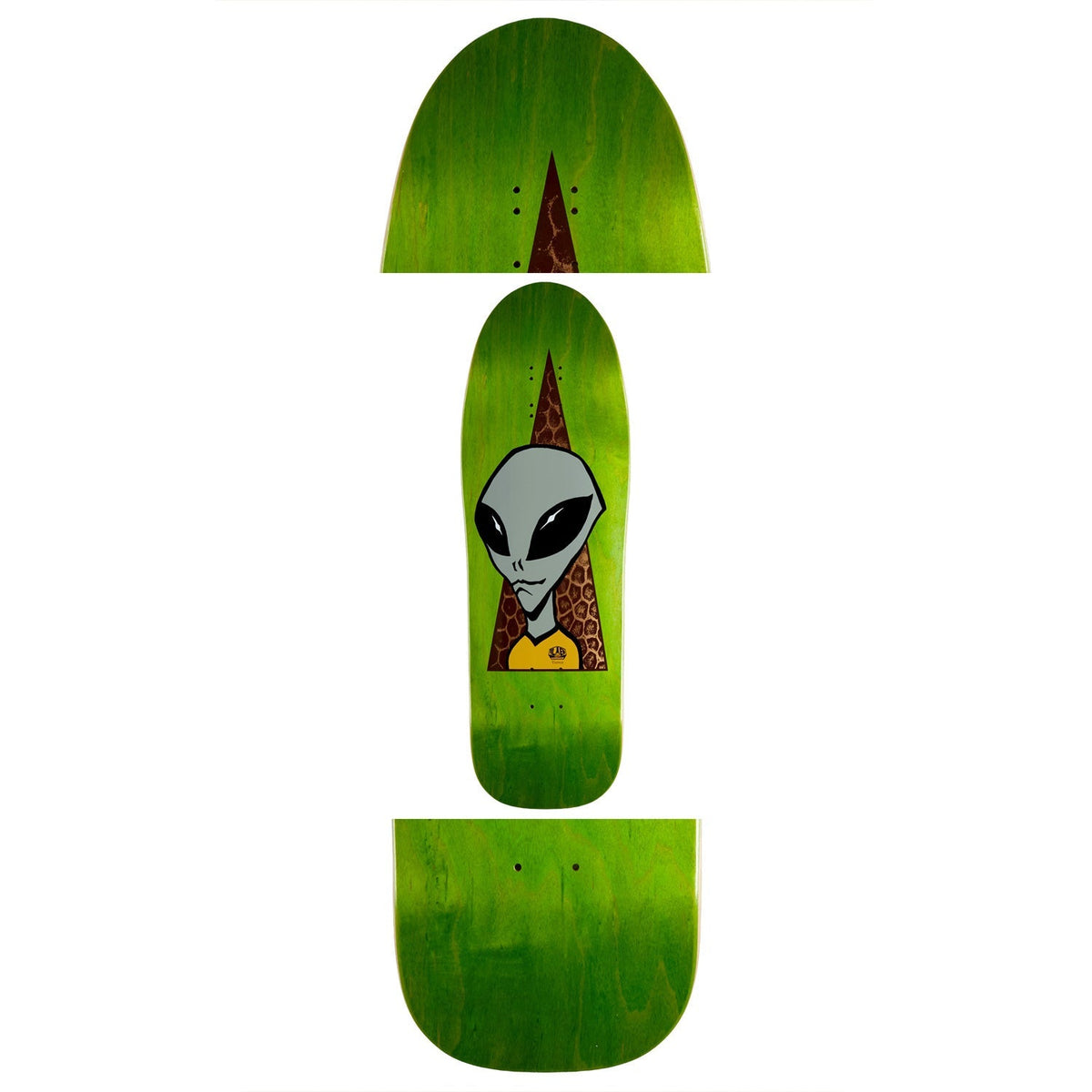 Alien Workshop Visitor 1990 Skateboard Deck - Natural - 9.675"