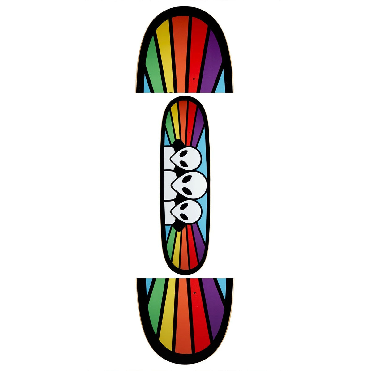 Alien Workshop Spectrum Egg Skateboard Deck - Multi - 9.00"