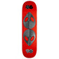 Alien Workshop Scanners Twin Tail Skateboard Deck - Red - 8.30"
