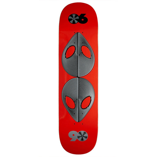 Alien Workshop Scanners Twin Tail Skateboard Deck - Red - 8.30"
