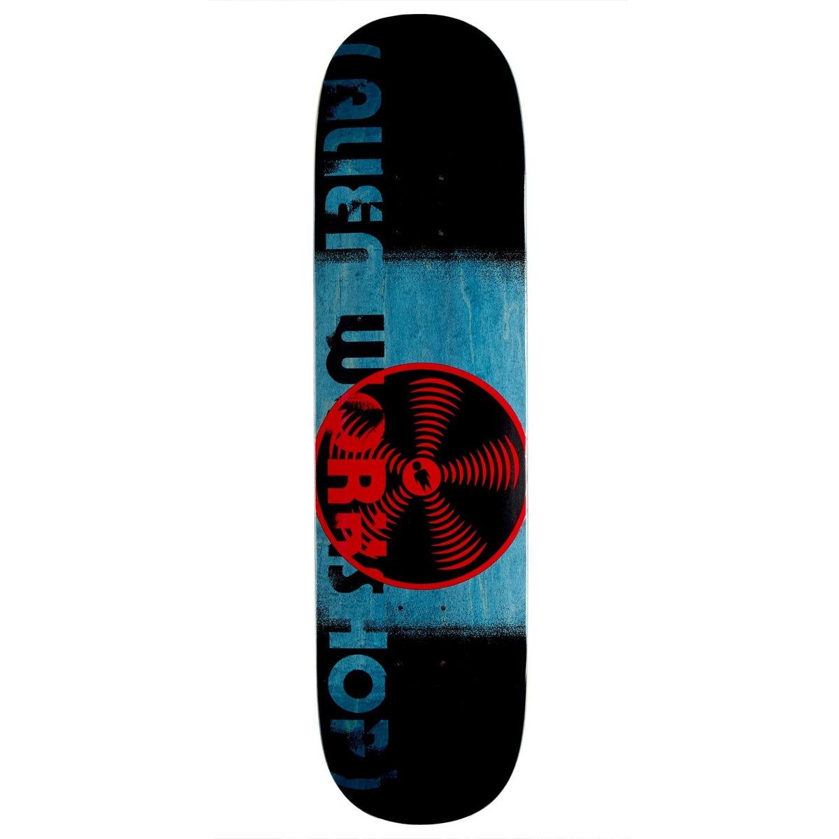 Alien Workshop Sonic Twin Tail Skateboard Deck - Black/Red - 8.25"