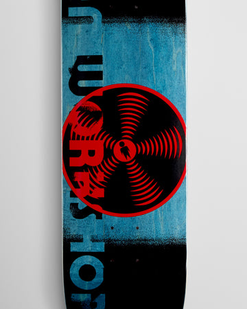 Alien Workshop Sonic Twin Tail Skateboard Deck - Black/Red - 8.25