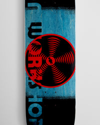 Alien Workshop Sonic Twin Tail Skateboard Deck - Black/Red - 8.25