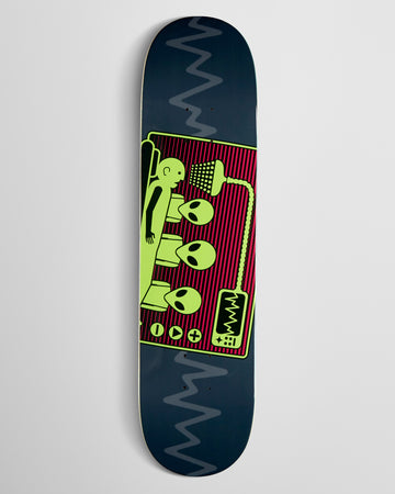 Alien Workshop Abduction Rays Skateboard Deck - Blue - 7.75