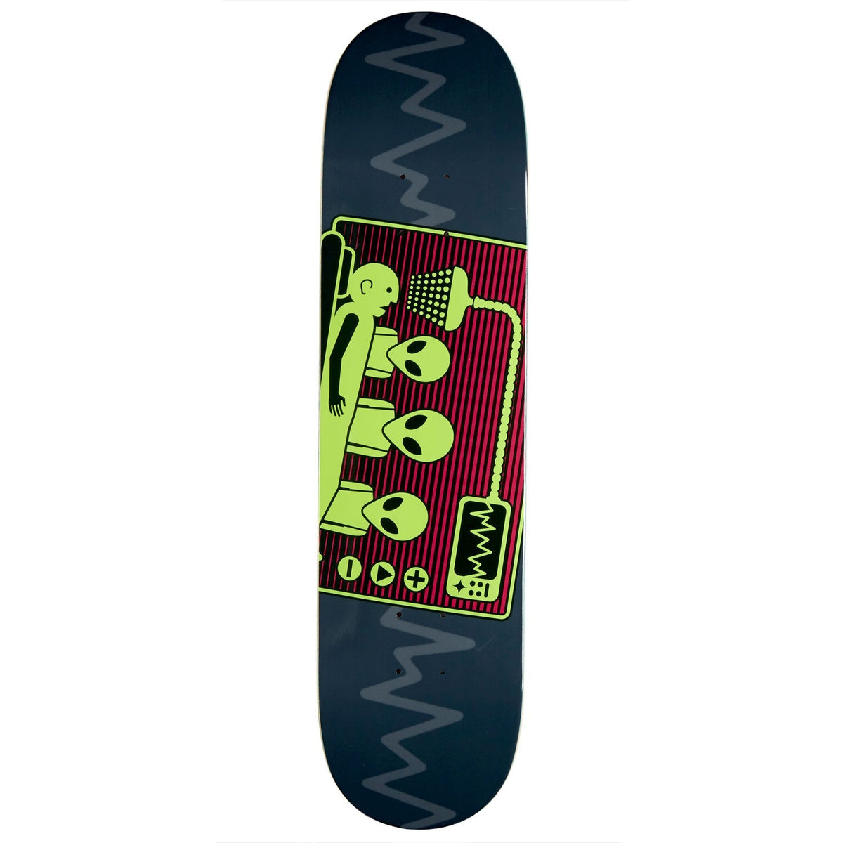 Alien Workshop Abduction Rays Skateboard Deck - Grey - 8.00"