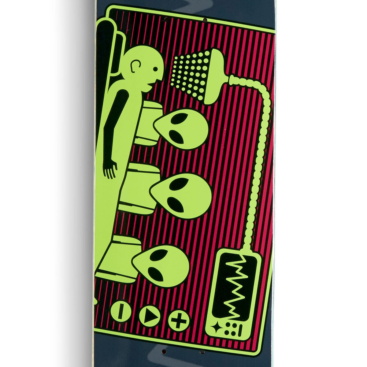 Alien Workshop Abduction Rays Skateboard Deck - Grey - 8.00"
