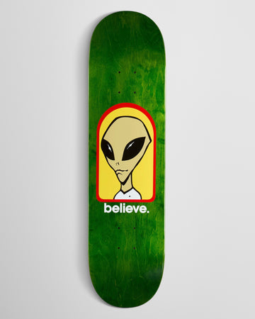 Alien Workshop Believe Skateboard Deck - Assorted Stains - 8.125