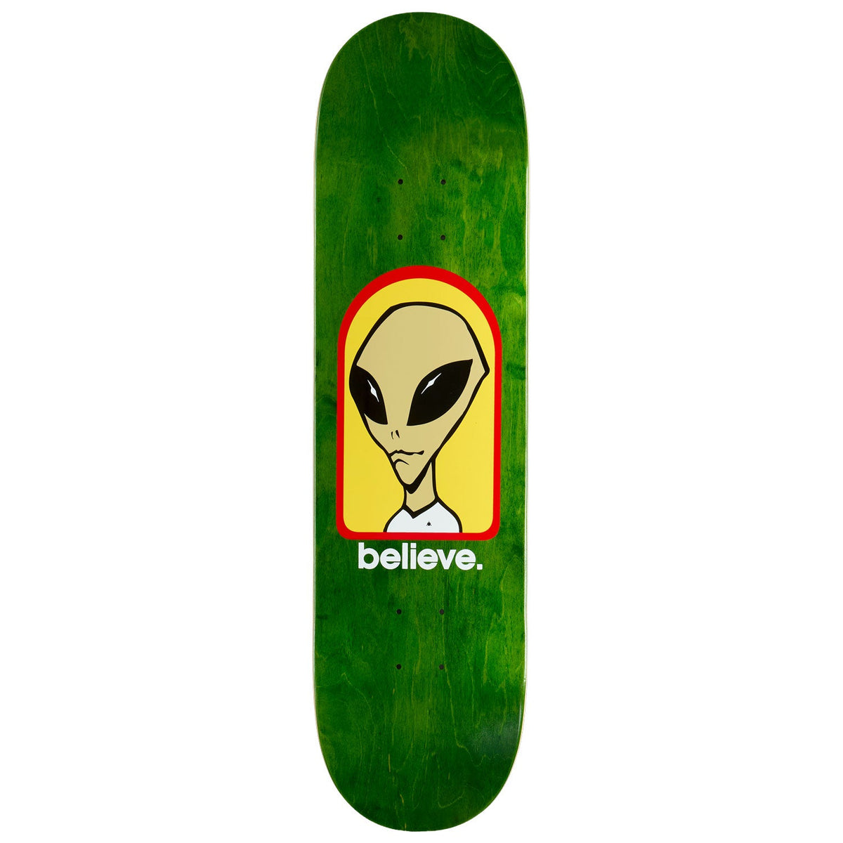 Alien Workshop Believe Skateboard Deck - Assorted Stains - 8.25"