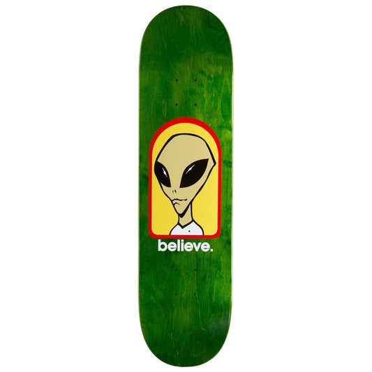 Alien Workshop Believe Skateboard Deck - Assorted Stains - 8.50"