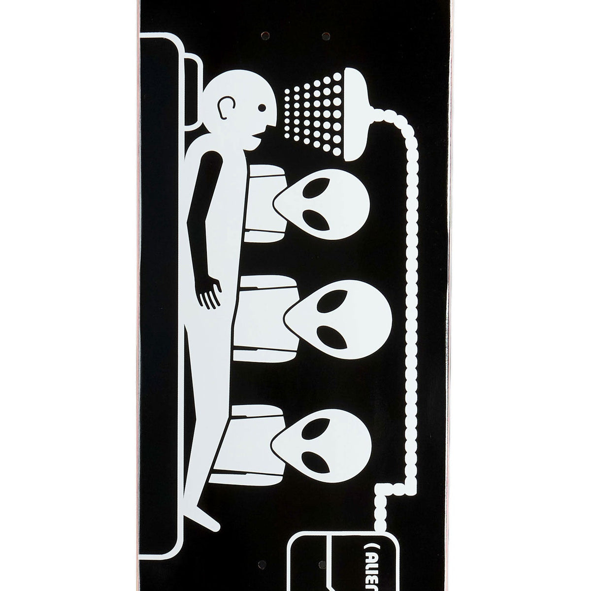 Alien Workshop Abduction Skateboard Deck - Black - 8.125"