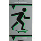 Alien Workshop Lifer Skateboard Deck - Grey - 8.44"