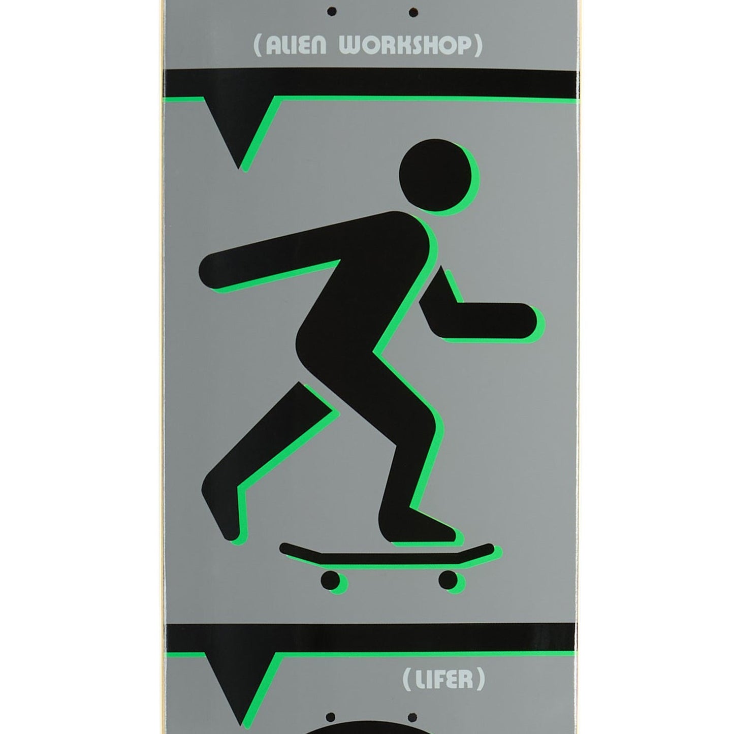 Alien Workshop Lifer Skateboard Deck - Grey - 8.44"