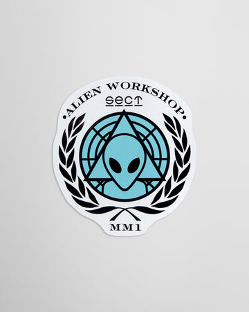 Alien Workshop AWOL Sticker - Blue