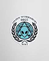 Alien Workshop AWOL Sticker - Blue