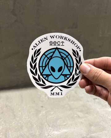 Alien Workshop AWOL Sticker - Blue