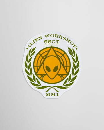 Alien Workshop AWOL Sticker - Orange