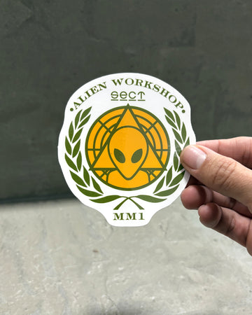 Alien Workshop AWOL Sticker - Orange